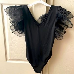 Medium black bodysuit